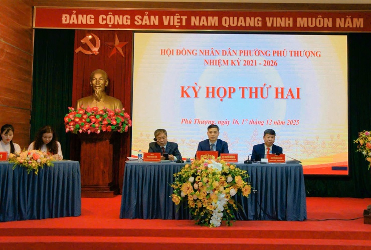 Phường Phú Thượng tổ chức kỳ họp cuối năm 2025 của Hội đồng nhân dân phường - nhiệm kỳ 2021- 2026- Ảnh 2.