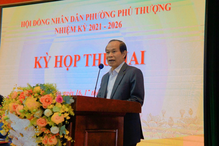 Phường Phú Thượng tổ chức kỳ họp cuối năm 2025 của Hội đồng nhân dân phường - nhiệm kỳ 2021- 2026- Ảnh 9.