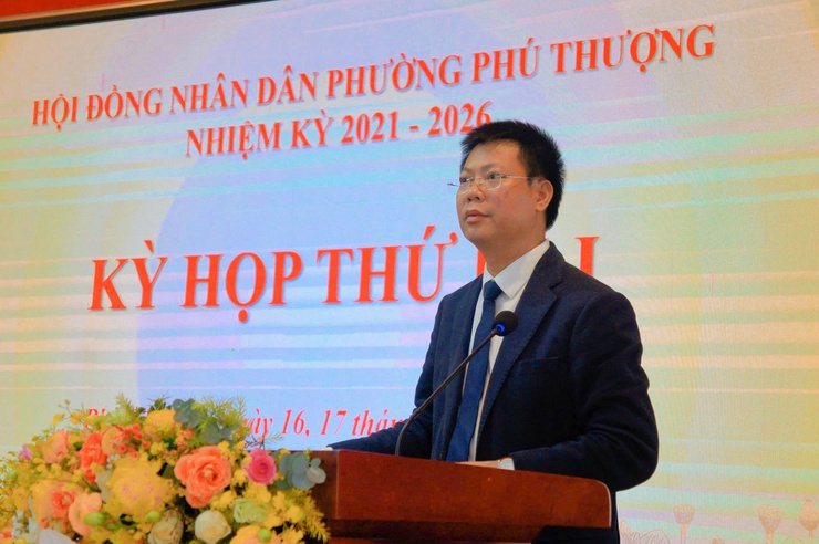 Phường Phú Thượng tổ chức kỳ họp cuối năm 2025 của Hội đồng nhân dân phường - nhiệm kỳ 2021- 2026- Ảnh 10.