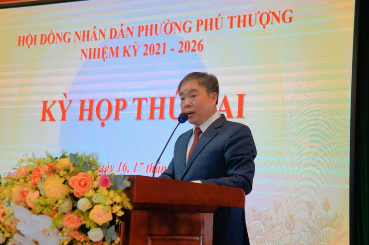 Phường Phú Thượng tổ chức kỳ họp cuối năm 2025 của Hội đồng nhân dân phường - nhiệm kỳ 2021- 2026- Ảnh 5.