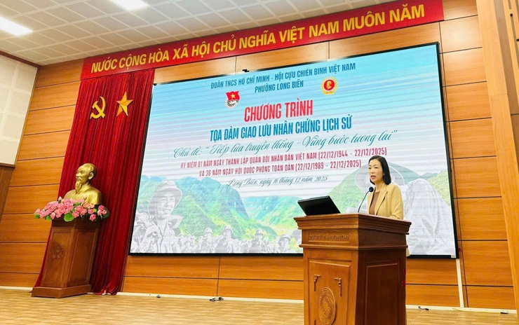 TỌA ĐÀM GIAO LƯU NHÂN CHỨNG LỊCH SỬ: “TIẾP LỬA TRUYỀN THỐNG – VỮNG BƯỚC TƯƠNG LAI”- Ảnh 1.