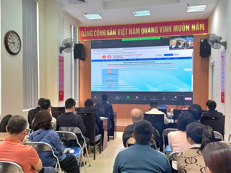 Hội nghị tập huấn, giới thiệu Cổng trải nghiệm dành cho hộ, cá nhân kinh doanh- Ảnh 2.