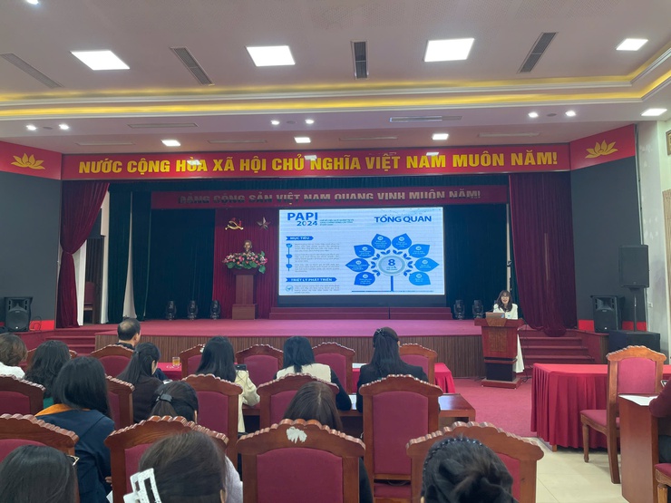 XÃ VĨNH THANH TỔ CHỨC HỘI NGHỊ TẬP HUẤN NÂNG CAO CÁC CHỈ SỐ PAR INDEX, SIPAS, PAPI NĂM 2025- Ảnh 4.