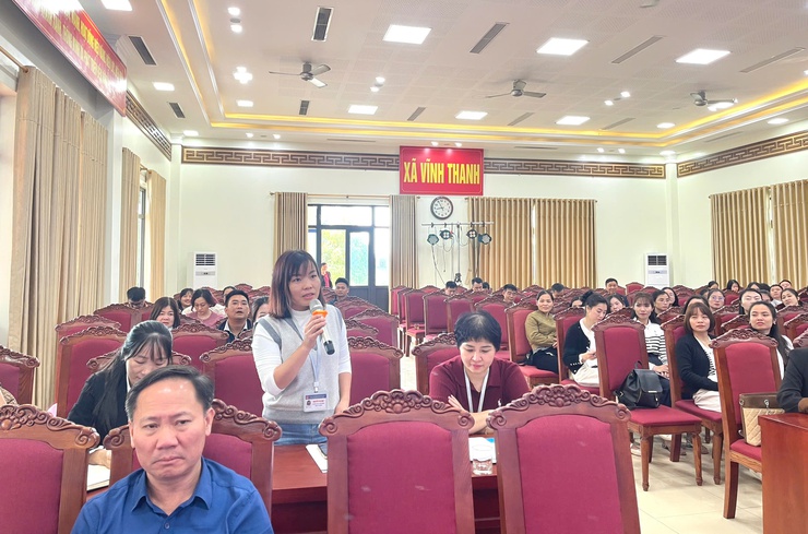 XÃ VĨNH THANH TỔ CHỨC HỘI NGHỊ TẬP HUẤN NÂNG CAO CÁC CHỈ SỐ PAR INDEX, SIPAS, PAPI NĂM 2025- Ảnh 6.