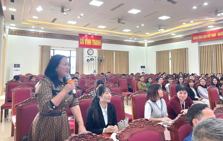 XÃ VĨNH THANH TỔ CHỨC HỘI NGHỊ TẬP HUẤN NÂNG CAO CÁC CHỈ SỐ PAR INDEX, SIPAS, PAPI NĂM 2025- Ảnh 8.