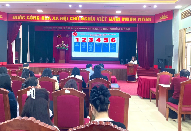 XÃ VĨNH THANH TỔ CHỨC HỘI NGHỊ TẬP HUẤN NÂNG CAO CÁC CHỈ SỐ PAR INDEX, SIPAS, PAPI NĂM 2025- Ảnh 11.