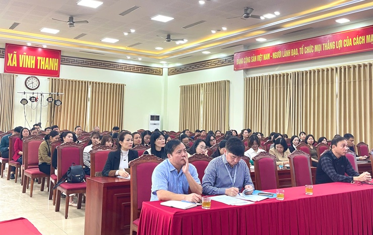 XÃ VĨNH THANH TỔ CHỨC HỘI NGHỊ TẬP HUẤN NÂNG CAO CÁC CHỈ SỐ PAR INDEX, SIPAS, PAPI NĂM 2025- Ảnh 2.