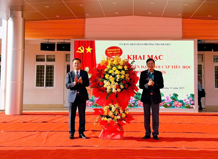 16 THẦY, CÔ GIÁO TIÊU BIỂU THAM GIA HỘI THI GIÁO VIÊN DẠY GIỎI CẤP TIỂU HỌC PHƯỜNG THANH LIỆT NĂM HỌC 2025–2026- Ảnh 1.