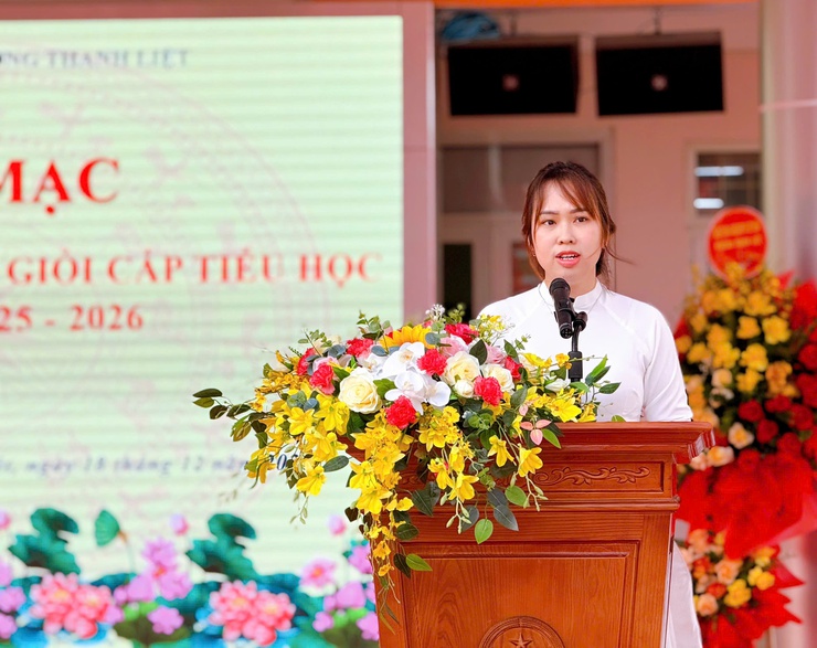 16 THẦY, CÔ GIÁO TIÊU BIỂU THAM GIA HỘI THI GIÁO VIÊN DẠY GIỎI CẤP TIỂU HỌC PHƯỜNG THANH LIỆT NĂM HỌC 2025–2026- Ảnh 7.