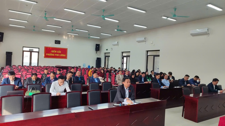 Phường Phú Lương tổ chức hội nghị tiếp xúc cử tri sau kỳ họp Quốc hội và HĐND phường- Ảnh 3.