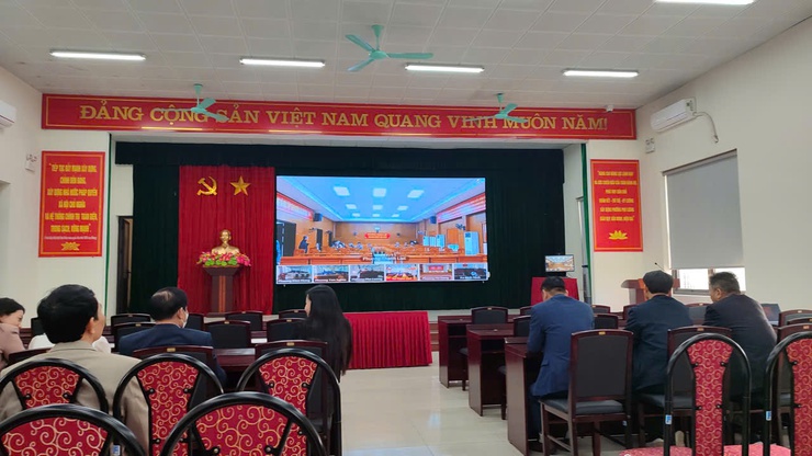 Phường Phú Lương tổ chức hội nghị tiếp xúc cử tri sau kỳ họp Quốc hội và HĐND phường- Ảnh 1.