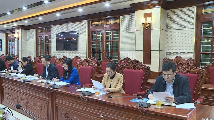 Thường trực Đảng uỷ xã Phúc Thọ nghe báo cáo tiến độ công tác bầu cử Đại biểu Quốc hội khoá XVI và đại biểu HĐND các cấp nhiệm kỳ 2026–2031- Ảnh 7.