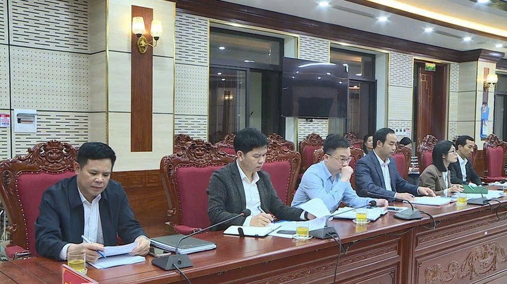 Thường trực Đảng uỷ xã Phúc Thọ nghe báo cáo tiến độ công tác bầu cử Đại biểu Quốc hội khoá XVI và đại biểu HĐND các cấp nhiệm kỳ 2026–2031- Ảnh 8.