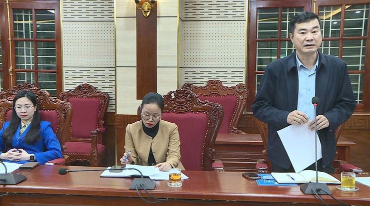 Thường trực Đảng uỷ xã Phúc Thọ nghe báo cáo tiến độ công tác bầu cử Đại biểu Quốc hội khoá XVI và đại biểu HĐND các cấp nhiệm kỳ 2026–2031- Ảnh 2.