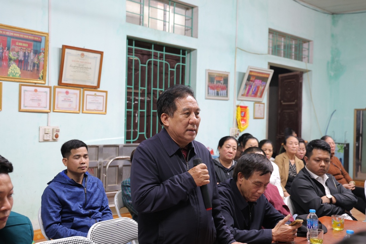 Hội nghị tuyên truyền, vận động, lắng nghe ý kiến của Nhân dân liên quan đến công tác giải phóng mặt bằng “Dự án cải tạo, nâng cấp Quốc lộ 6 đoạn Ba La – Xuân Mai” trên địa bàn xã Phú Nghĩa- Ảnh 5.