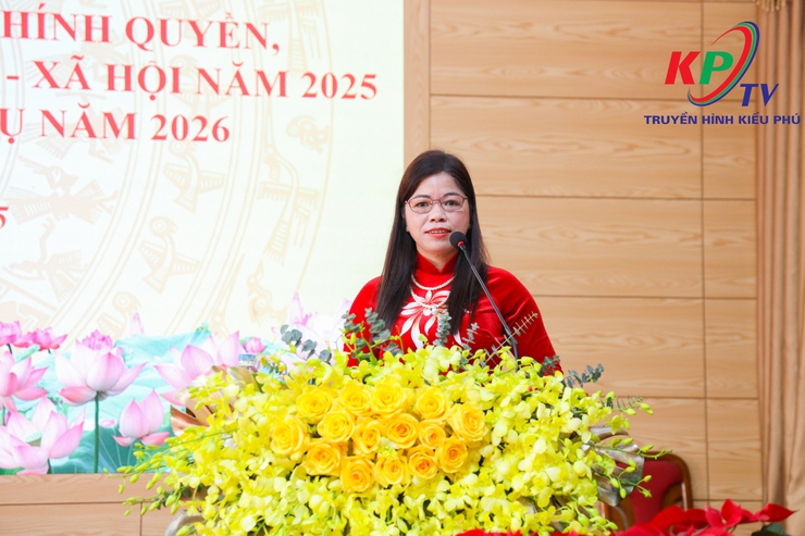 Đảng uỷ xã Kiều Phú tổng kết công tác xây dựng Đảng năm 2025, triển khai nhiệm vụ trọng tâm năm 2026- Ảnh 5.