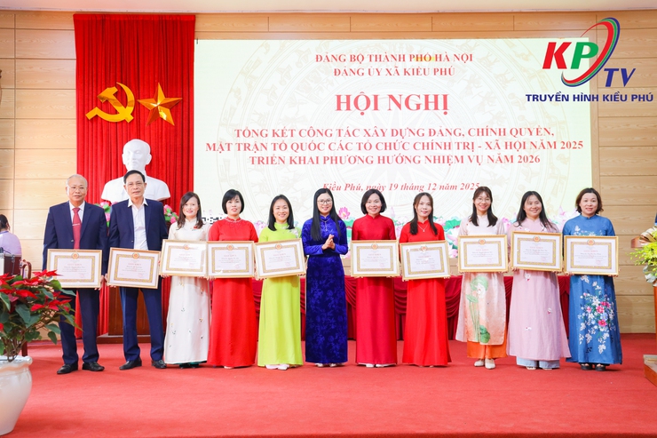 Đảng uỷ xã Kiều Phú tổng kết công tác xây dựng Đảng năm 2025, triển khai nhiệm vụ trọng tâm năm 2026- Ảnh 11.