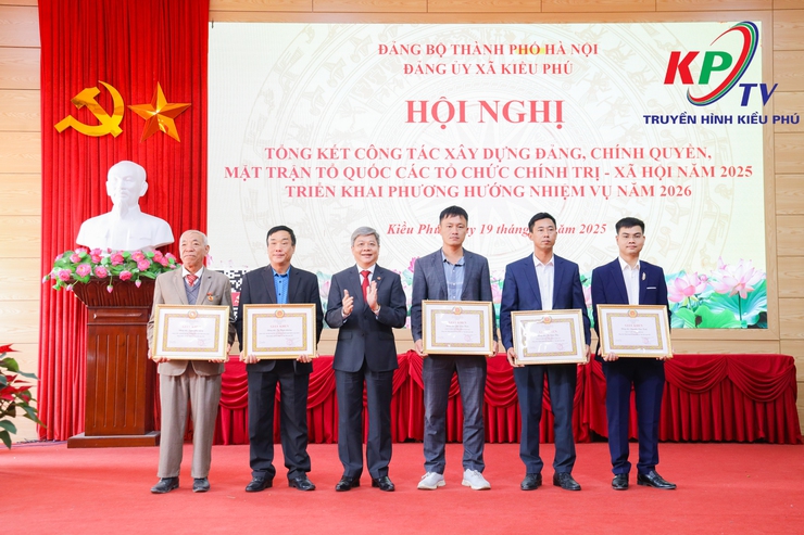 Đảng uỷ xã Kiều Phú tổng kết công tác xây dựng Đảng năm 2025, triển khai nhiệm vụ trọng tâm năm 2026- Ảnh 15.
