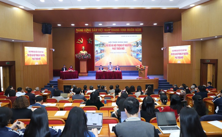 Hội thảo khoa học: "Thủ đô Hà Nội trong kỷ nguyên phát triển mới" - Ảnh 1.
