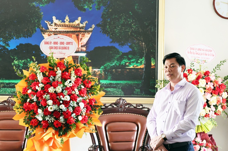 Xã Quảng Bị thăm, chúc mừng Khu Vực Phòng Thủ 5 – Thanh Oai nhân kỷ niệm 81 năm Ngày thành lập Quân đội nhân dân Việt Nam (22/12)- Ảnh 2.