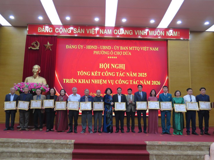 Phường Ô Chợ Dừa quyết liệt giải quyết "điểm nghẽn" đô thị trong năm 2026- Ảnh 7.