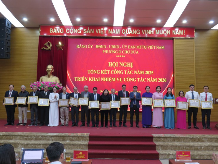 Phường Ô Chợ Dừa quyết liệt giải quyết "điểm nghẽn" đô thị trong năm 2026- Ảnh 8.