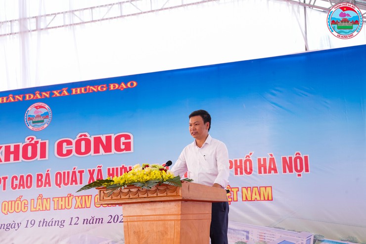 Xã Hưng Đạo long trọng tổ chức lễ khởi công xây dựng Trường THPT Cao Bá Quát- Ảnh 5.