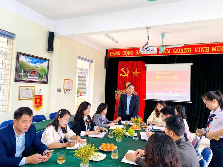 TRƯỜNG MẦM NON BẮC SƠN B ĐÓN ĐOÀN KHẢO SÁT SƠ BỘ CÔNG NHẬN TRƯỜNG ĐẠT CHUẨN QUỐC GIA VÀ KIỂM ĐỊNH CHẤT LƯỢNG GIÁO DỤC NĂM 2025- Ảnh 3.