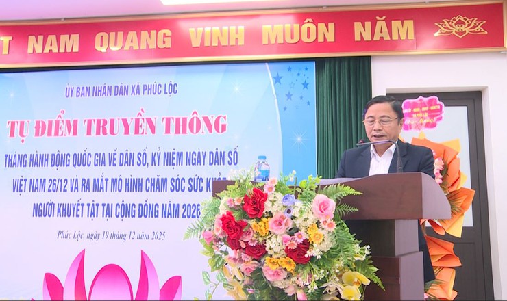 UBND xã Phúc Lộc tổ chức Tụ điểm truyền thông Tháng hành động quốc gia về dân số- Ảnh 6.