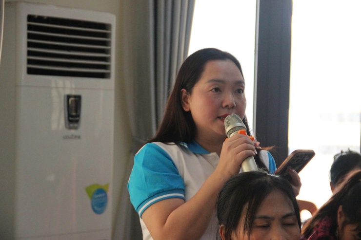 Hội LHPN Thành phố Hà Nội Truyền thông phòng ngừa ung thư vú, ung thư cổ tử cung cho phụ nữ  xã Quốc Oai- Ảnh 9.