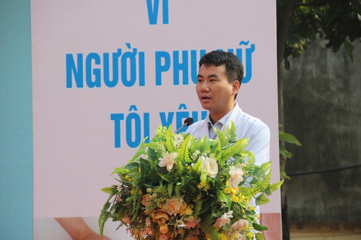 Hội LHPN Thành phố Hà Nội Truyền thông phòng ngừa ung thư vú, ung thư cổ tử cung cho phụ nữ  xã Quốc Oai- Ảnh 6.