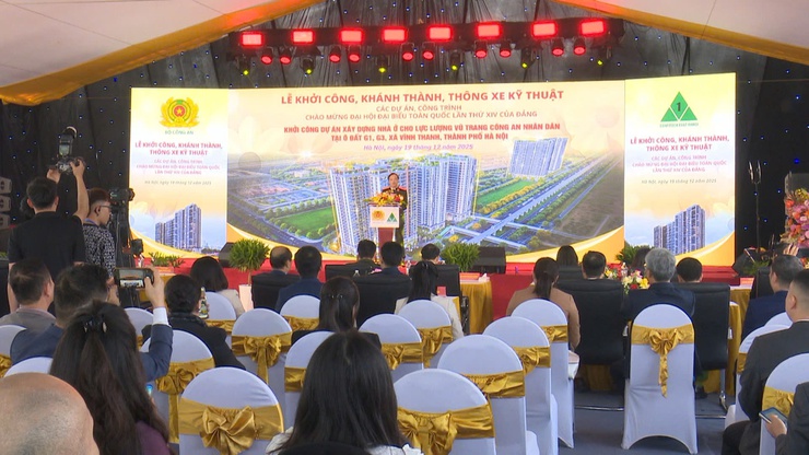 KHỞI CÔNG DỰ ÁN G1, G3 VĨNH THANH – CÔNG TRÌNH NHÀ Ở THỨ 10 CỦA BỘ CÔNG AN- Ảnh 1.