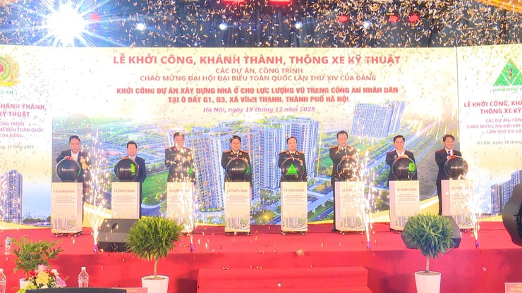KHỞI CÔNG DỰ ÁN G1, G3 VĨNH THANH – CÔNG TRÌNH NHÀ Ở THỨ 10 CỦA BỘ CÔNG AN- Ảnh 7.