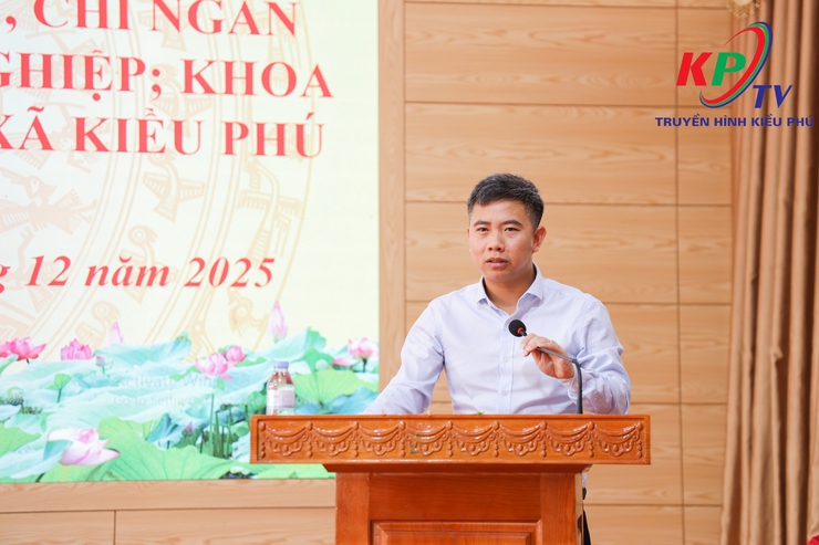 UBND xã Kiều Phú tổ chức hội nghị giao chỉ tiêu kế hoạch phát triển kinh tế - xã hội và dự toán thu chi ngân sách năm 2026- Ảnh 6.