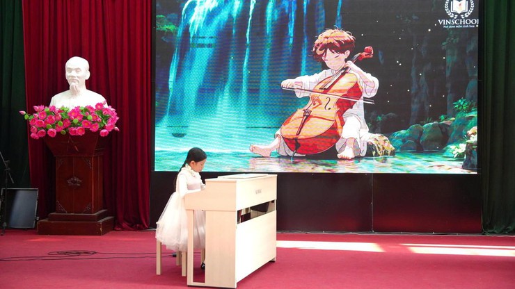 Liên hoan tài năng nhạc cụ học sinh phổ thông xã An Khánh lần thứ I năm học 2025 - 2026- Ảnh 6.