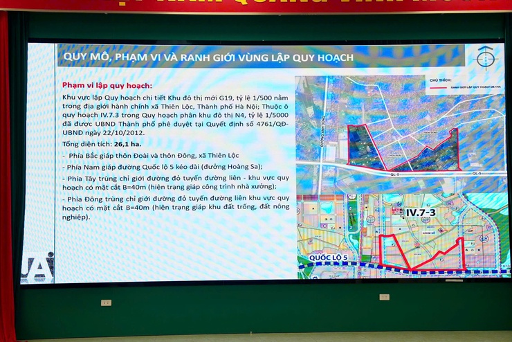 ♻️♻️Hội nghị công bố công khai Đồ án "Quy hoạch chi tiết Khu đô thị mới G19, tỷ lệ 1/500"&nbsp;đã được phê duyệt

- Ảnh 3.
