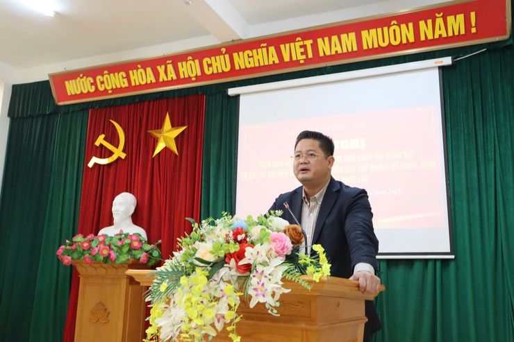 Đảng uỷ xã Phúc Lộc triển khai Kế hoạch bầu cử Quốc hội khóa XVI và HĐND các cấp nhiệm kỳ 2026-2031- Ảnh 2.