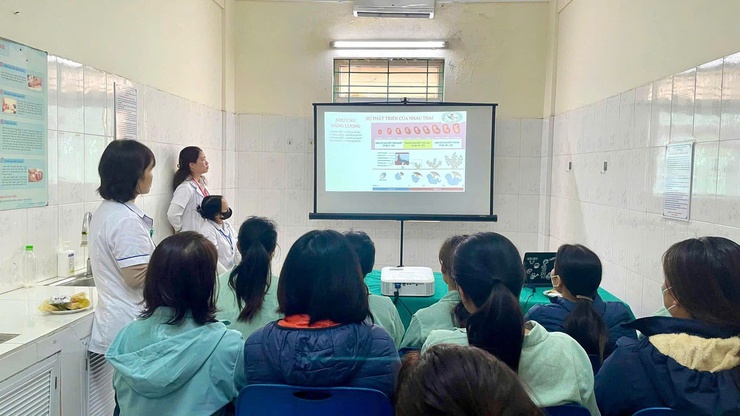 Khoa Phụ sản, Bệnh viện đa khoa Chương Mỹ: Đồng hành cùng sản phụ vượt cạn an toàn- Ảnh 2.