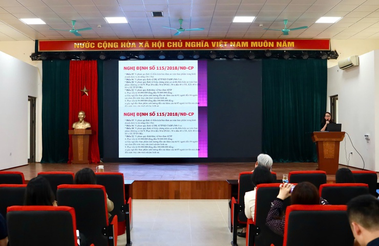 Tăng cường công tác tập huấn đảm bảo an toàn thực phẩm năm 2025- Ảnh 3.