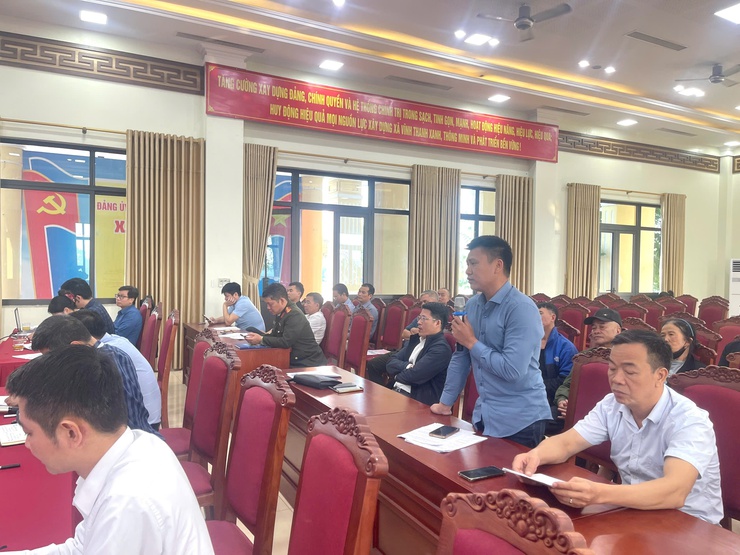  Xã Vĩnh Thanh tổ chức lấy ý kiến cơ quan, tổ chức, cá nhân và cộng đồng dân cư đối với quy hoạch Tổng mặt bằng tỷ lệ 1/500 của 02 dự án tái định cư tại thôn Đồng Nhân, xã Hải Bối, huyện Đông Anh.- Ảnh 6.