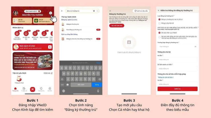 HƯỚNG DẪN ĐĂNG KÝ TẠM TRÚ QUA VNeID & CẢNH BÁO MỨC PHẠT TỪ 15/12/2025
- Ảnh 1.