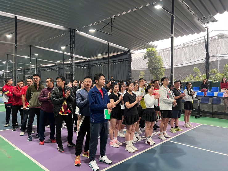 Giải Pickleball cán bộ, công chức, viên chức, người lao động phường Bồ Đề năm 2025- Ảnh 5.