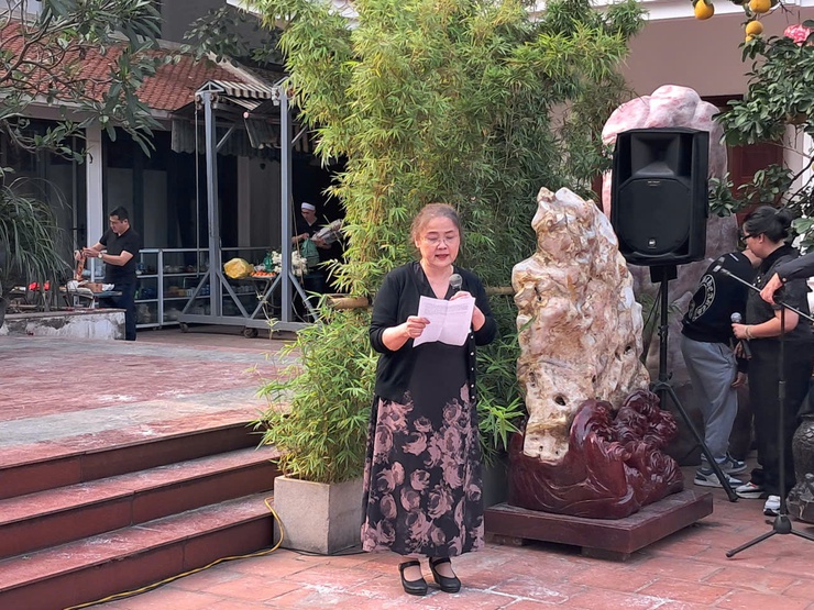 Trang trọng Lễ đón nhận, truy điệu và an táng hài cốt liệt sĩ Đặng Xuân Cảnh- Ảnh 4.