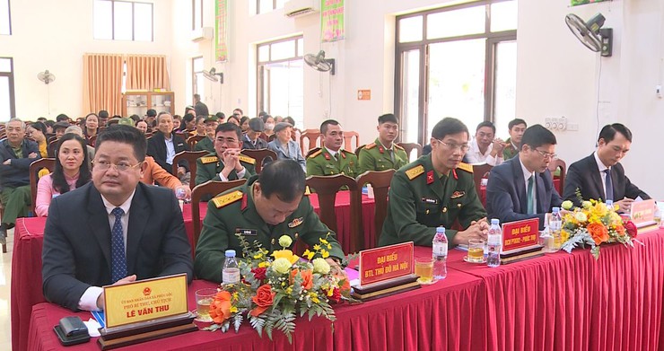 Xã Phúc Lộc tổ chức Hội nghị tổng kết công tác xây dựng nền quốc phòng toàn dân năm 2025- Ảnh 3.