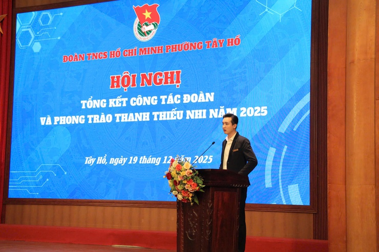 Hội nghị Tổng kết công tác Đoàn Thanh niên năm 2025 và triển khai phương hướng, nhiệm vụ năm 2026.- Ảnh 3.