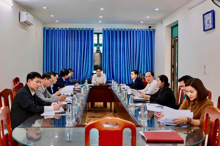 UBND xã Yên Bài tổ chức hội nghị giao ban tuần- Ảnh 1.