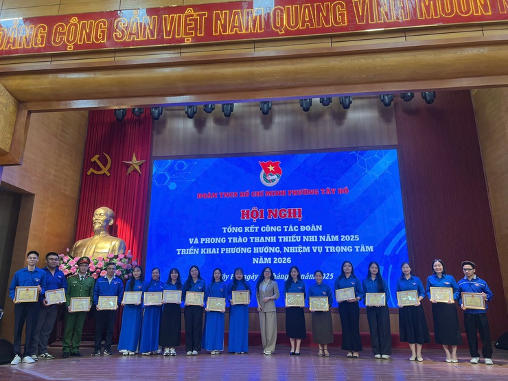 Hội nghị Tổng kết công tác Đoàn Thanh niên năm 2025 và triển khai phương hướng, nhiệm vụ năm 2026.- Ảnh 4.