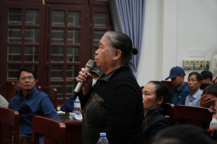 UBND xã Tây Phương tổ chức hội nghị tuyên truyền, vận động thực hiện cưỡng chế thu hồi đất phục vụ Dự án Cụm công nghiệp làng nghề Hữu Bằng- Ảnh 3.