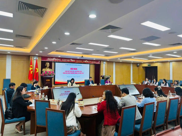 Hội nghị giao dự toán ngân sách nhà nước phường Đống Đa năm 2026- Ảnh 1.