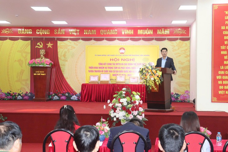 MTTQ PHƯỜNG YÊN NGHĨA PHÁT HUY VAI TRÒ NÒNG CỐT XÂY DỰNG KHỐI ĐẠI ĐOÀN KẾT TOÀN DÂN- Ảnh 2.